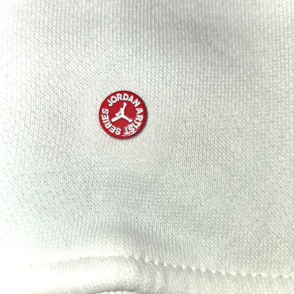 Jordan Size 2XL Men's Cream Umar Rashid X Artist Fleece Hoodie - Picture 9 of 13